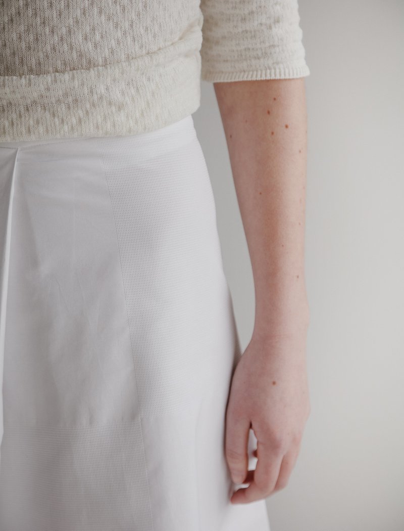 Ordinary White Skirt