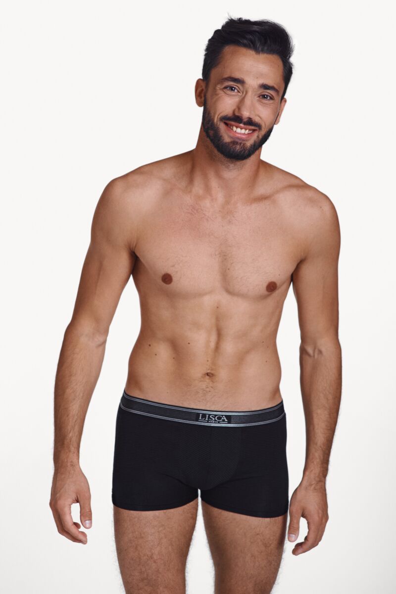 032017 ZEUS Mens Boxer - Black