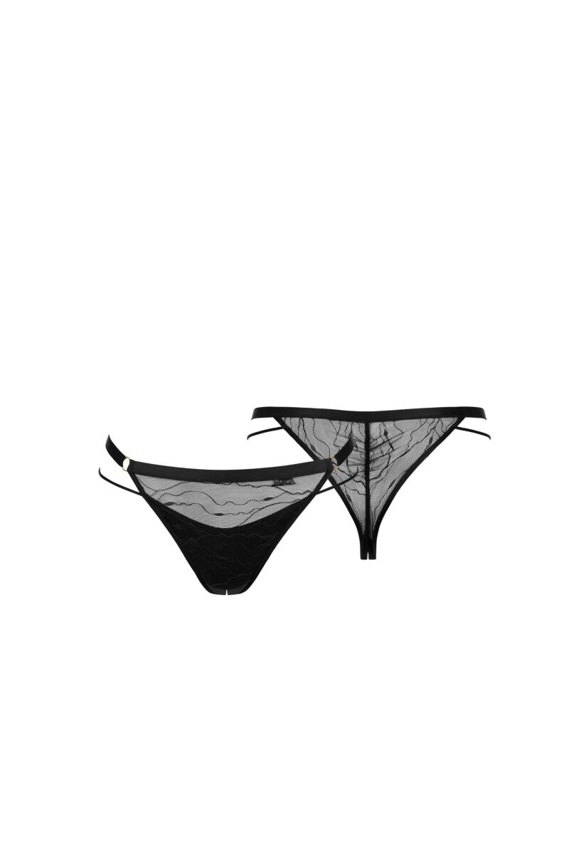 012357 NIGHTSCAPE Bikini String - Black