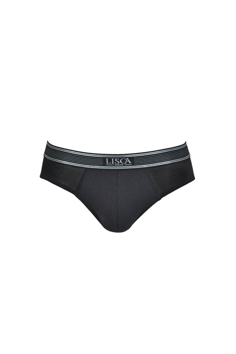 032016 ZEUS Mens Briefs - Black