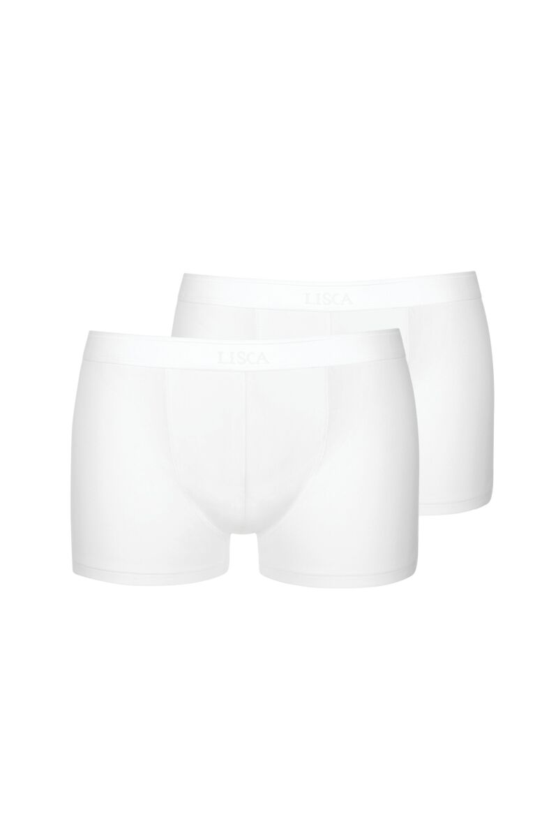 032035 HERMES 2-Pack Mens Boxers - White