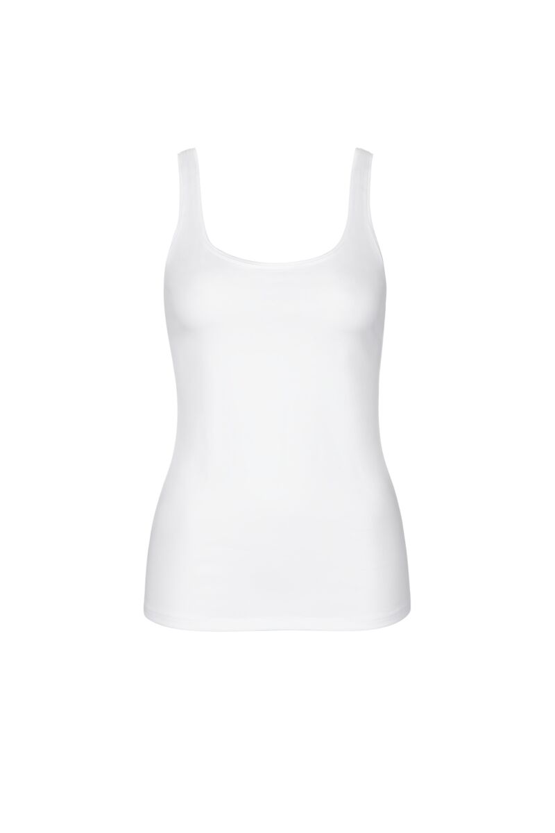 023370 KAIA Top Wide Straps - White