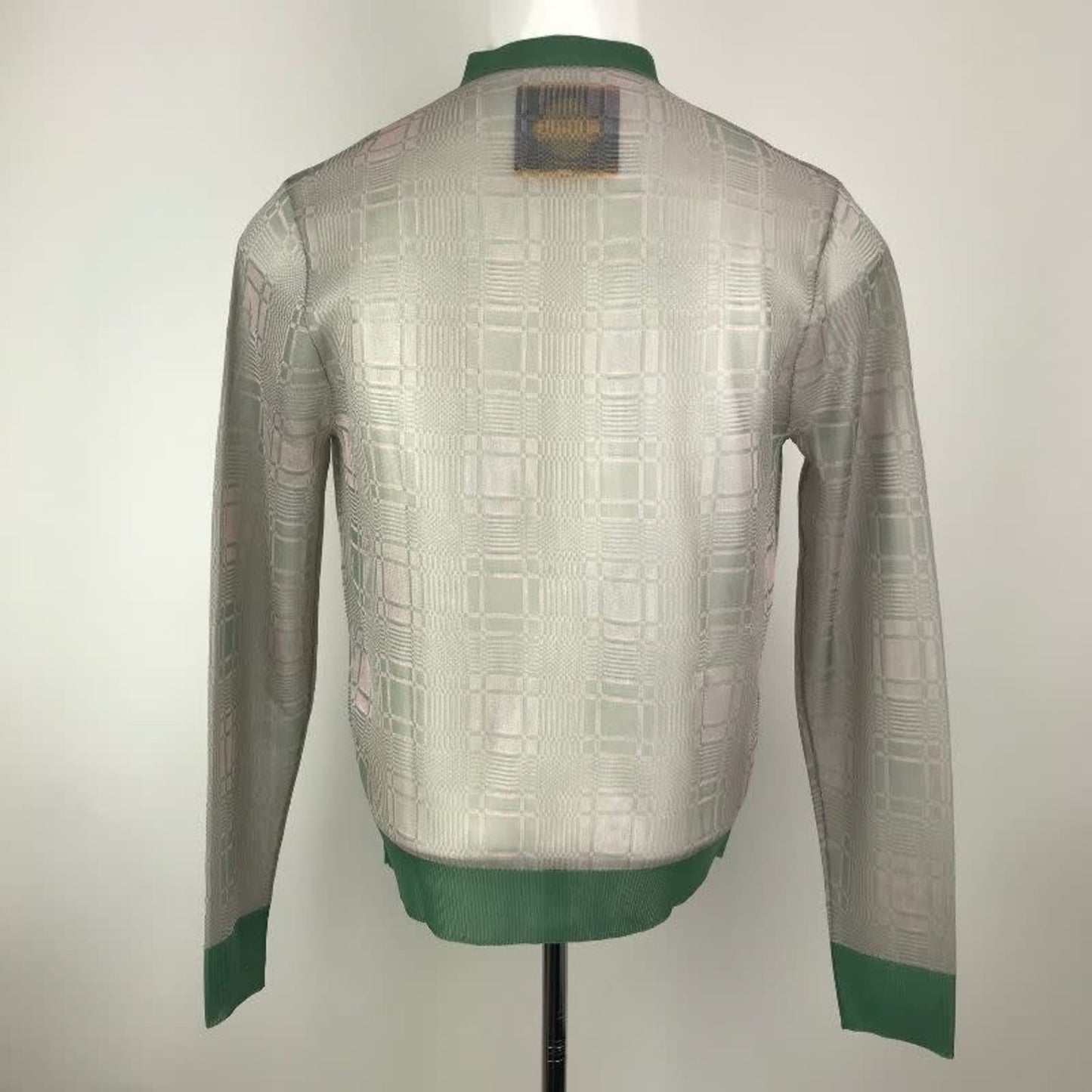 Feast or Famine Coll.- Green Grey Cardigan