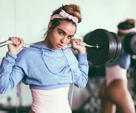 Working out with my bestie!