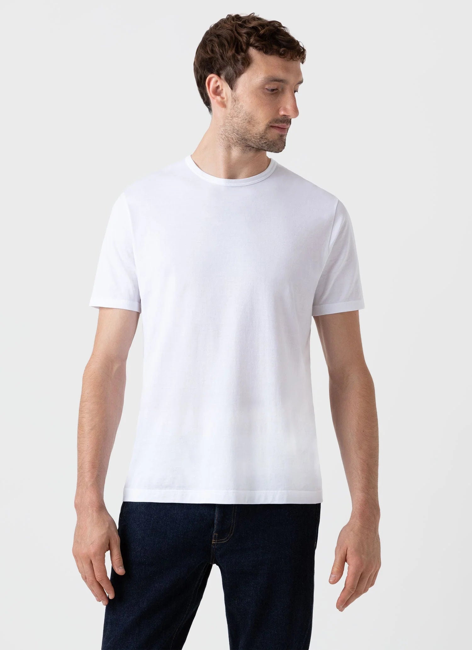 Sunspel  Classic T-Shirt - White